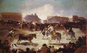 Francisco Jose de Goya A Village Bullfight Sweden oil painting artist